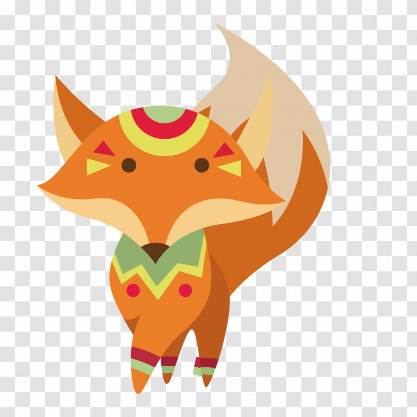 Cartoon Illustration - Fictional Character - Vector Fox Transparent PNG