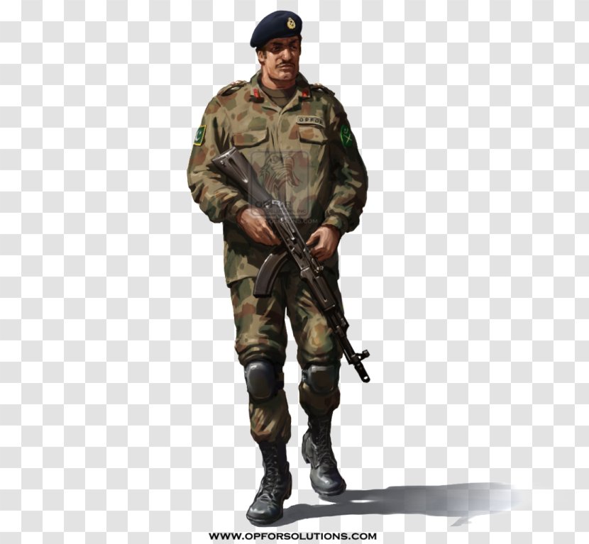 Pakistan Army Military Uniform Soldier Transparent PNG