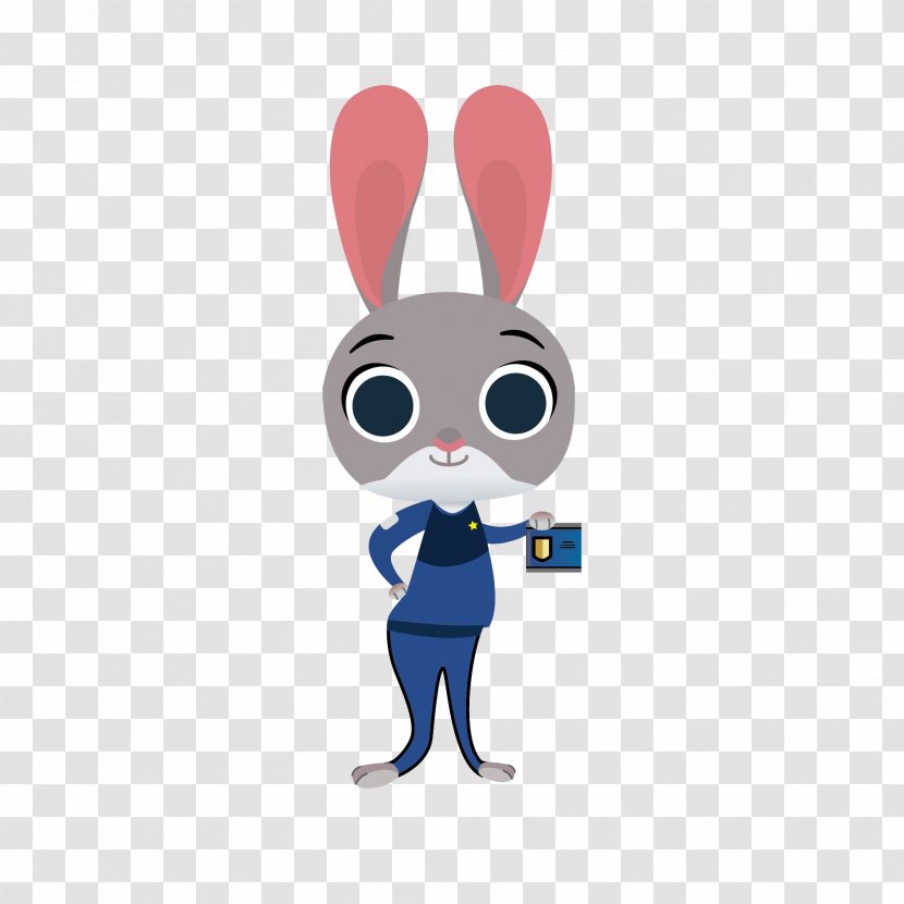 Rabbit Lt. Judy Hopps Illustration - Tree - Crazy Animal City Transparent PNG