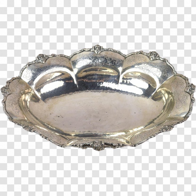 Sterling Silver Platter Sheffield Plate Tray Transparent PNG