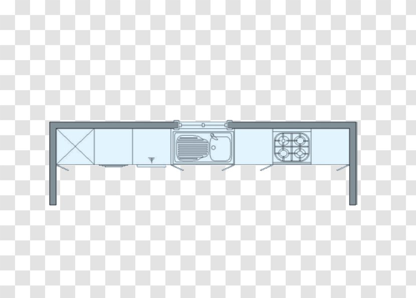 Kitchen Work Triangle Floor Plan Wall - Nobiliawerke J Stickling Gmbh Co Kg Transparent PNG