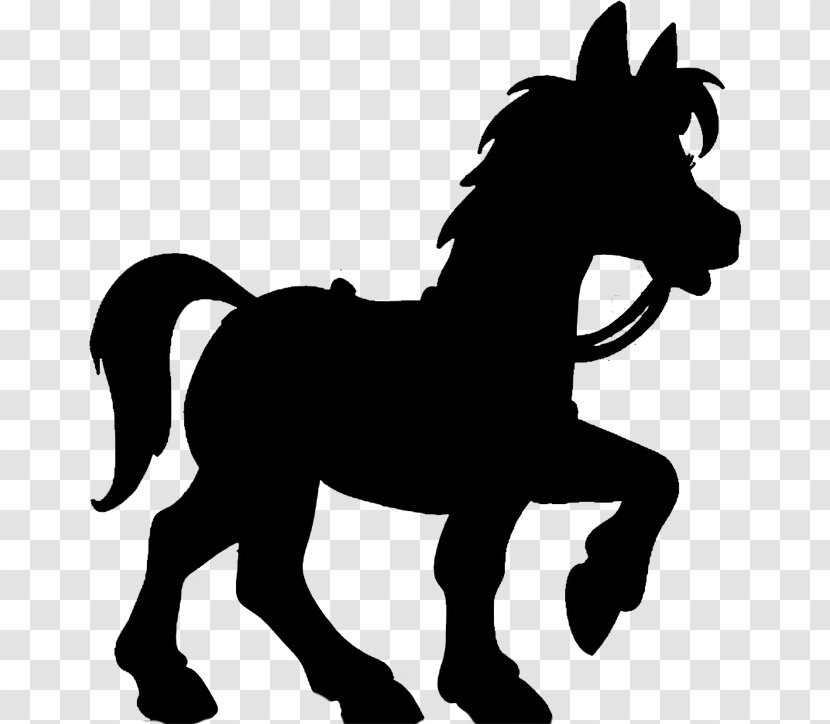 Mane Mustang Pony Foal Stallion - Colt - Bridle Transparent PNG