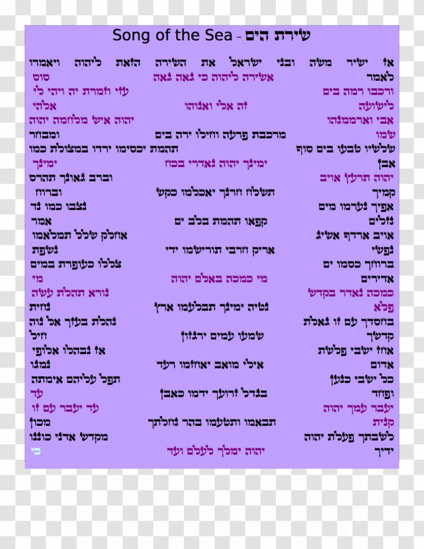 Song Of The Sea Poetry פרפל - Area - Cantillation Transparent PNG