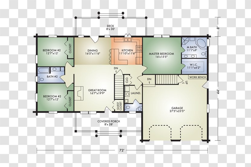 Floor Plan House Transparent PNG