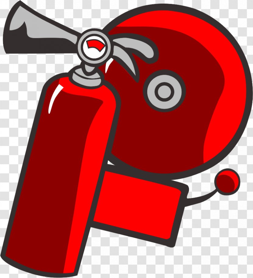 Fire Extinguisher Conflagration Firefighting - Vecteur - Vector Material Transparent PNG