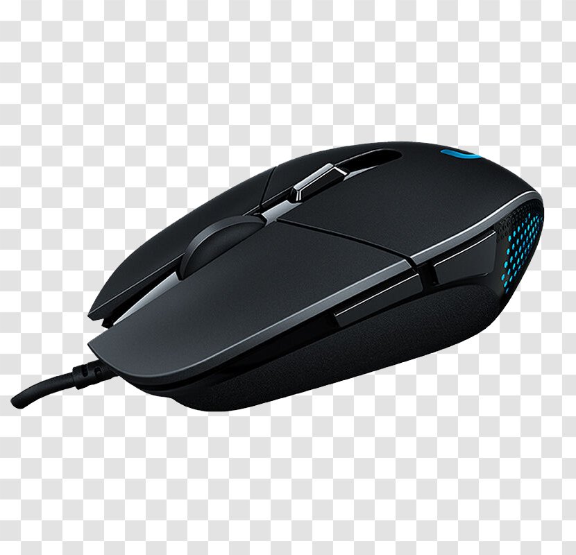Computer Mouse Logitech Optical Gamer Video Game - Wireless Transparent PNG