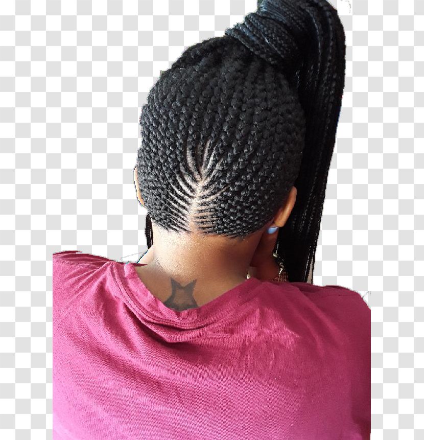 Box Braids Cornrows Hair Twists Crochet - Comb Transparent PNG