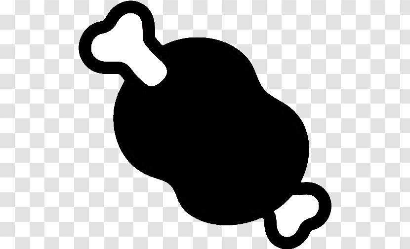 Emoji Background - Sausage - Blackandwhite Transparent PNG