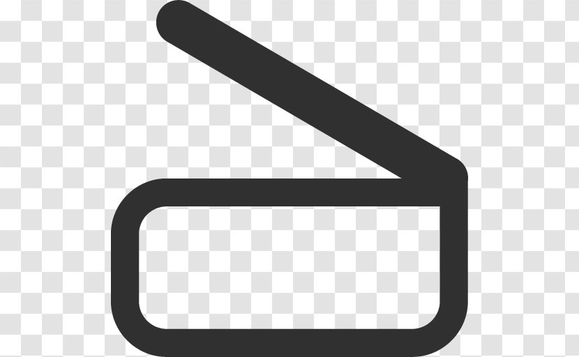 Angle Symbol Black And White - Image Scanner Transparent PNG