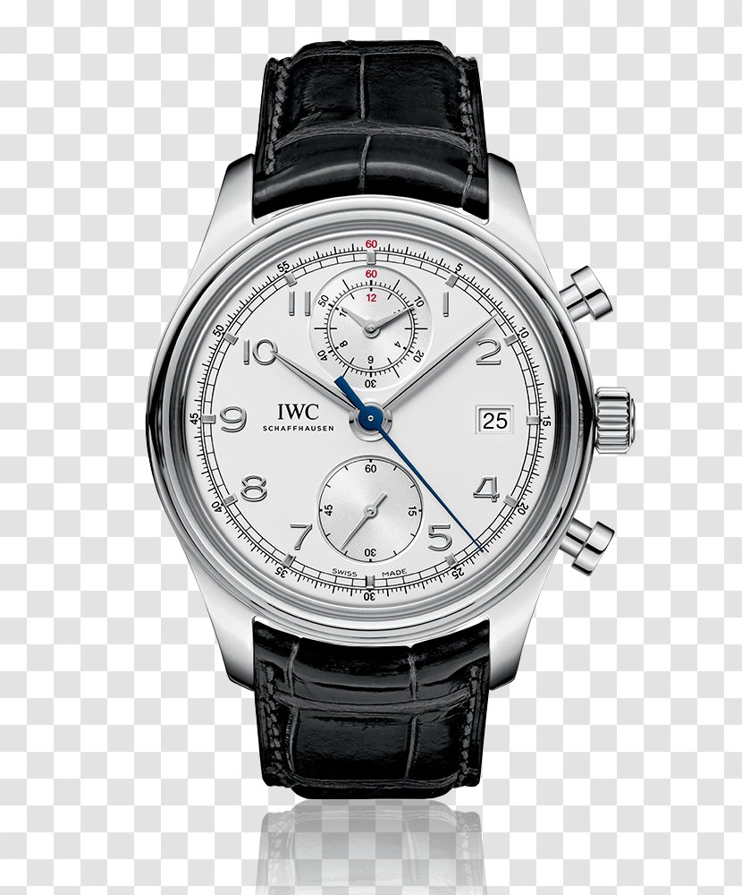 Schaffhausen International Watch Company IWC Men's Portuguese Chronograph - Strap Transparent PNG