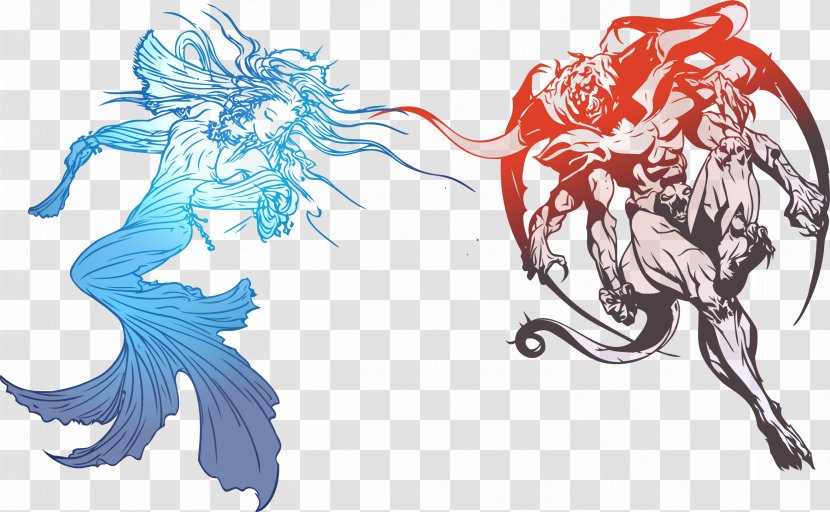 Dissidia Final Fantasy Theatrhythm 012 XI - Watercolor Transparent PNG