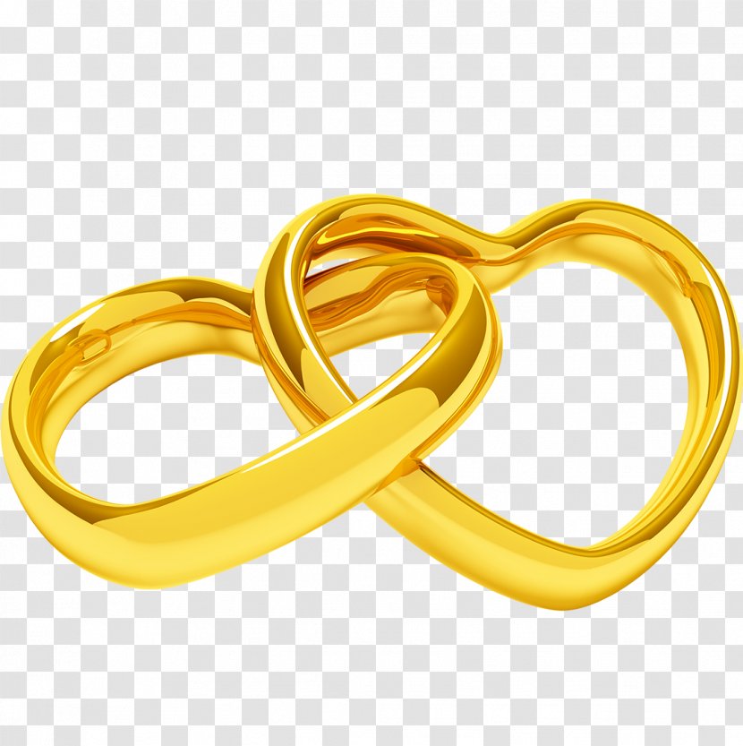 Wedding Ring Clip Art Gold Engagement - Prong Setting Transparent PNG