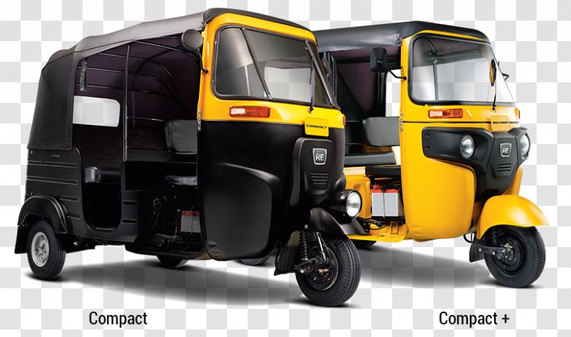 Bajaj Auto Rickshaw Qute Car - Vehicle Transparent PNG
