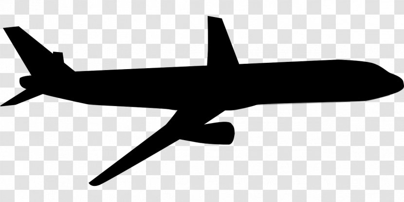 Airplane United States Shoe Clip Art - Black And White Transparent PNG