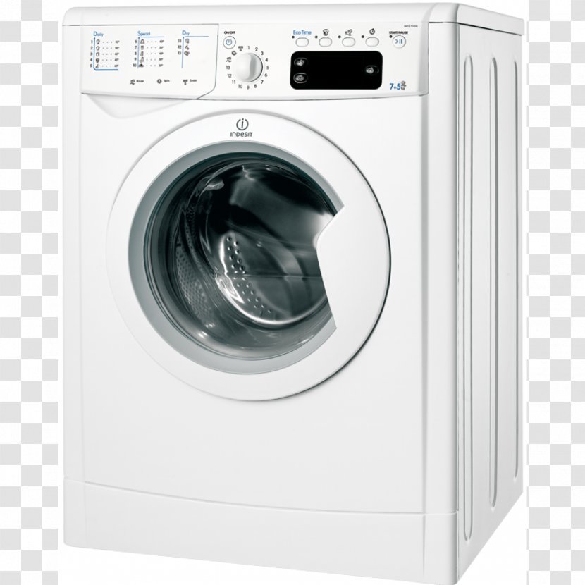 Clothes Dryer Indesit Co. Washing Machines Home Appliance European Union Energy Label - Major - Machine Transparent PNG