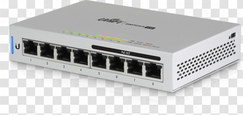 Power Over Ethernet Ubiquiti Networks Network Switch Gigabit UniFi - Unifi Transparent PNG