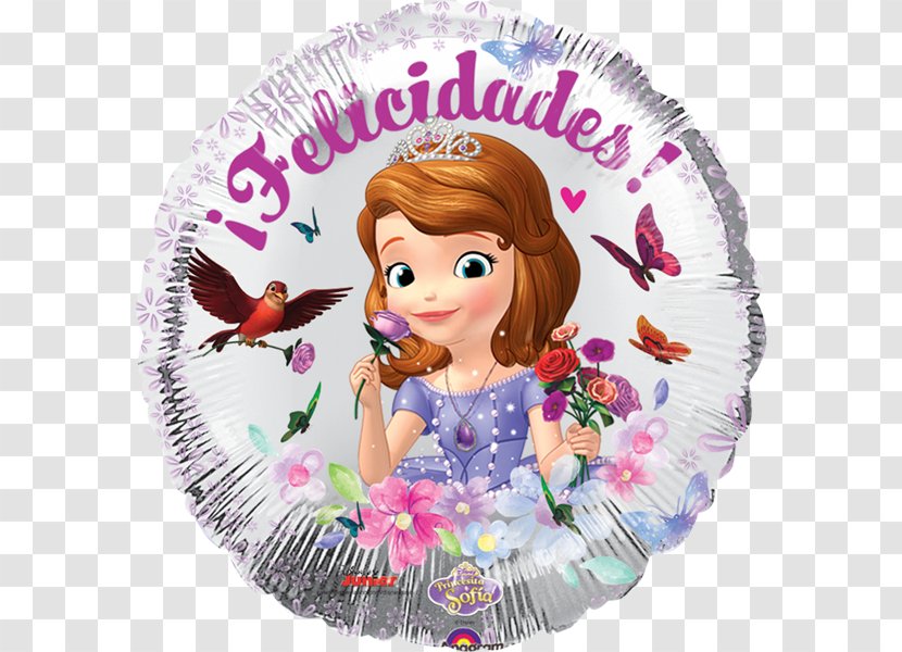 Toy Balloon Party Princesa Sofía (Disney) Birthday The Walt Disney Company - Sofia First Transparent PNG