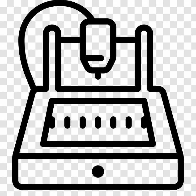 Computer Software Numerical Control Clip Art - Black And White Transparent PNG