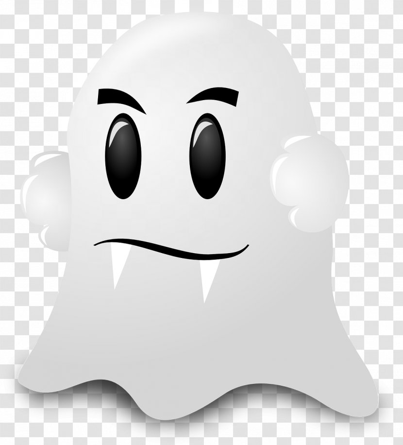 Ghost Drawing Image Cartoon Illustration - Vector Graphics Transparent PNG