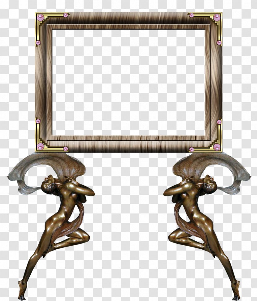 Picture Frames Mirror - Frame - Bronzing Transparent PNG