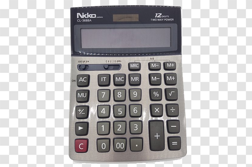 Calculator Casio Electronics Numeric Keypads - Secretary Transparent PNG