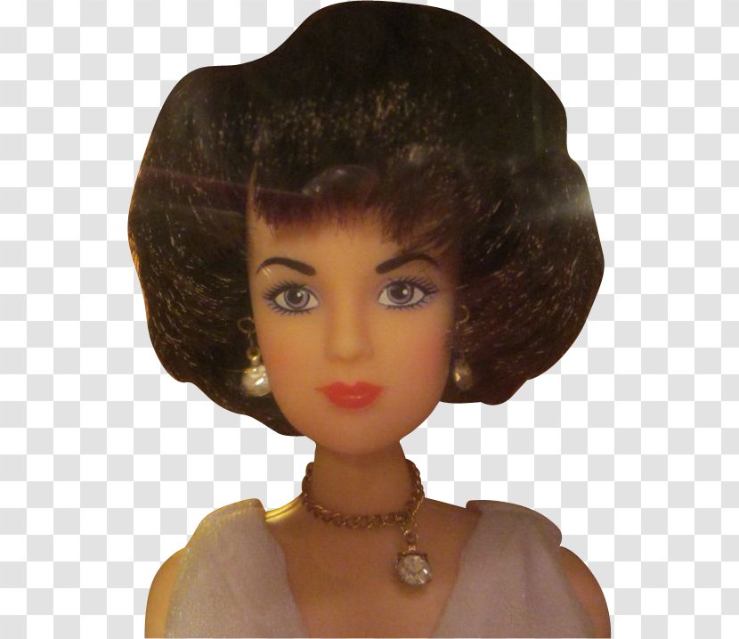 Elizabeth Taylor Cat On A Hot Tin Roof Barbie Doll Brown Hair Transparent PNG