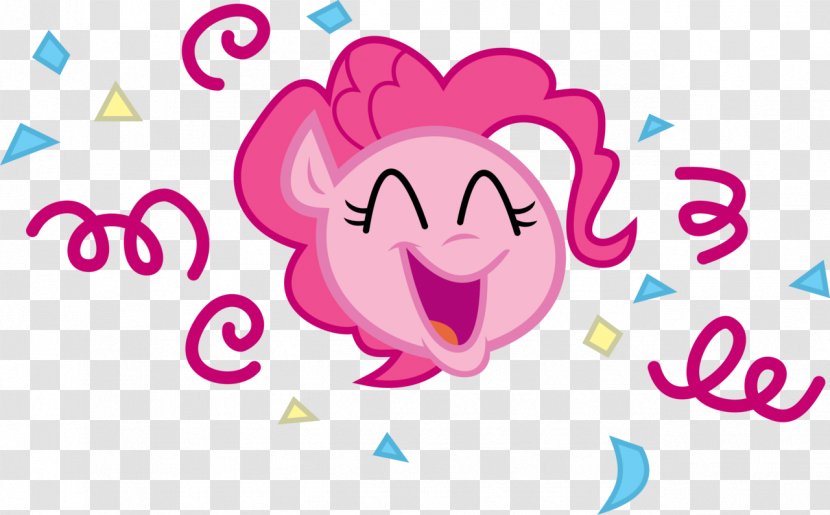 Pinkie Pie Pony Smile Clock Watch - Heart - Party Time Transparent PNG