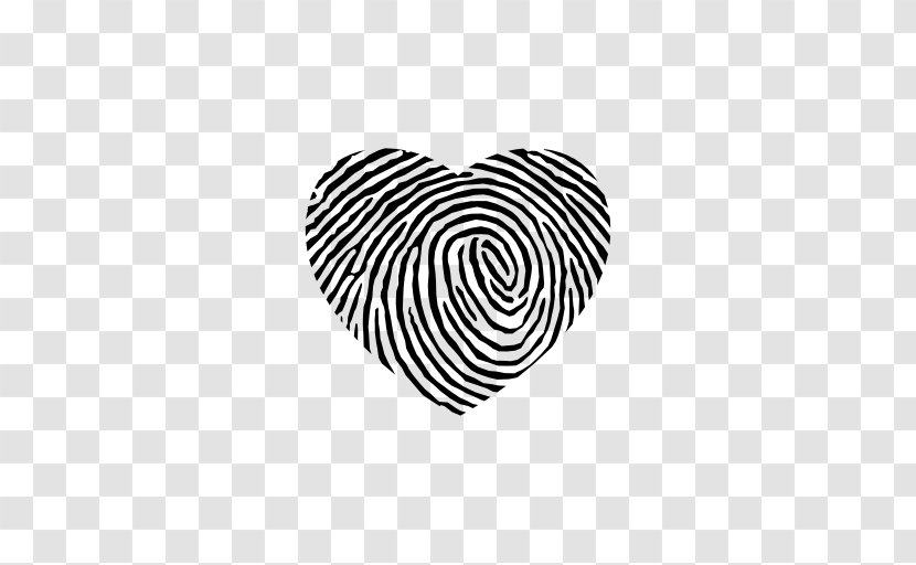 Fingerprint Heart Tattoo Raster Graphics Transparent PNG