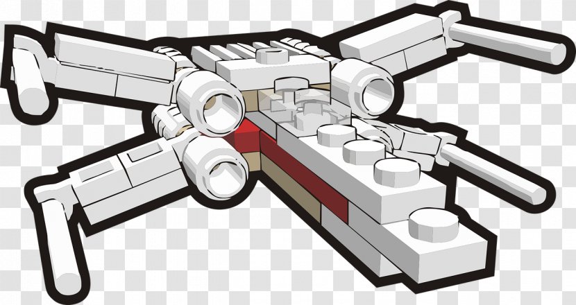 Luke Skywalker Star Wars: X-Wing Miniatures Game X-wing Starfighter Clip Art - Millennium Falcon - Brick Transparent PNG