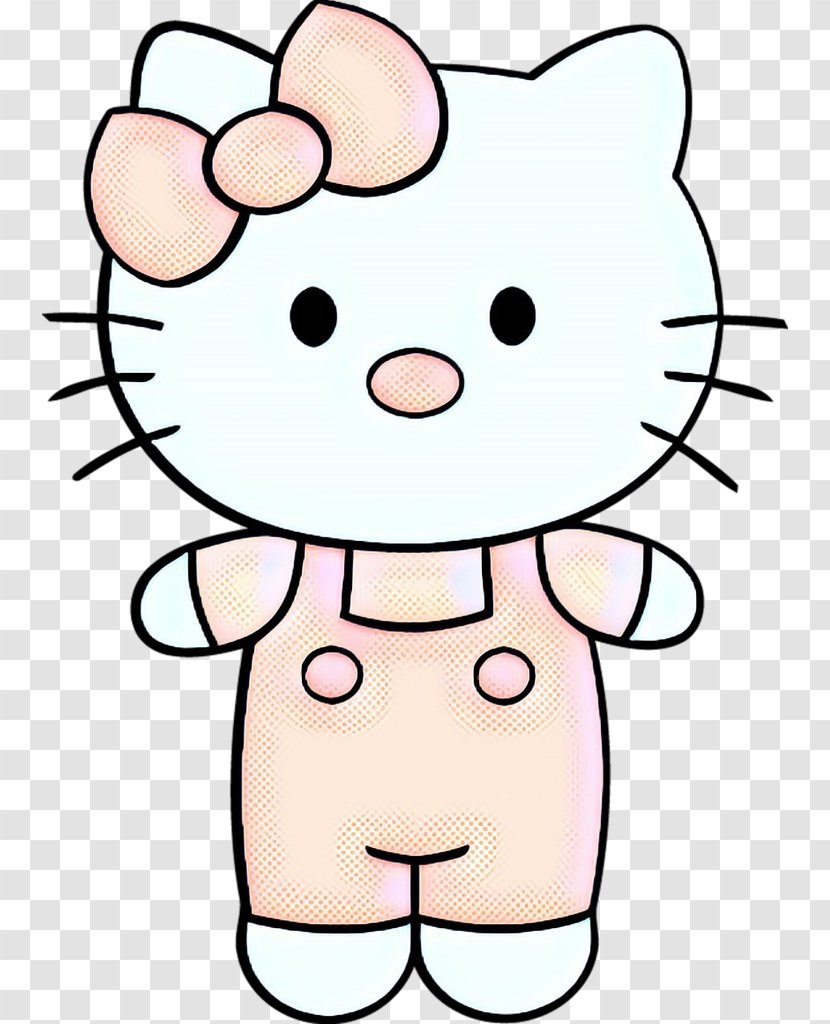 Hello Kitty Head - Nose - Whiskers Animal Figure Transparent PNG