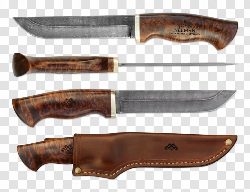 Bowie Knife Hunting & Survival Knives Blade Puukko - John Neeman Tools - Man Block Transparent PNG