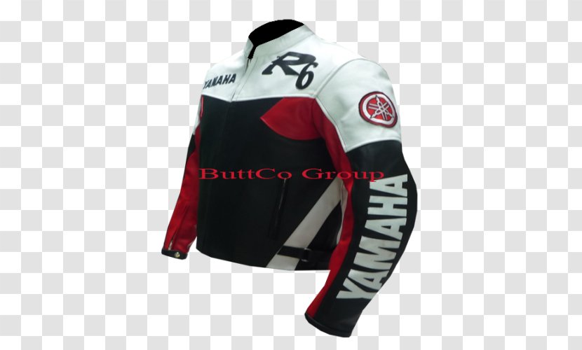 Leather Jacket Yamaha YZF-R1 Motorcycle Clothing - Safety Transparent PNG