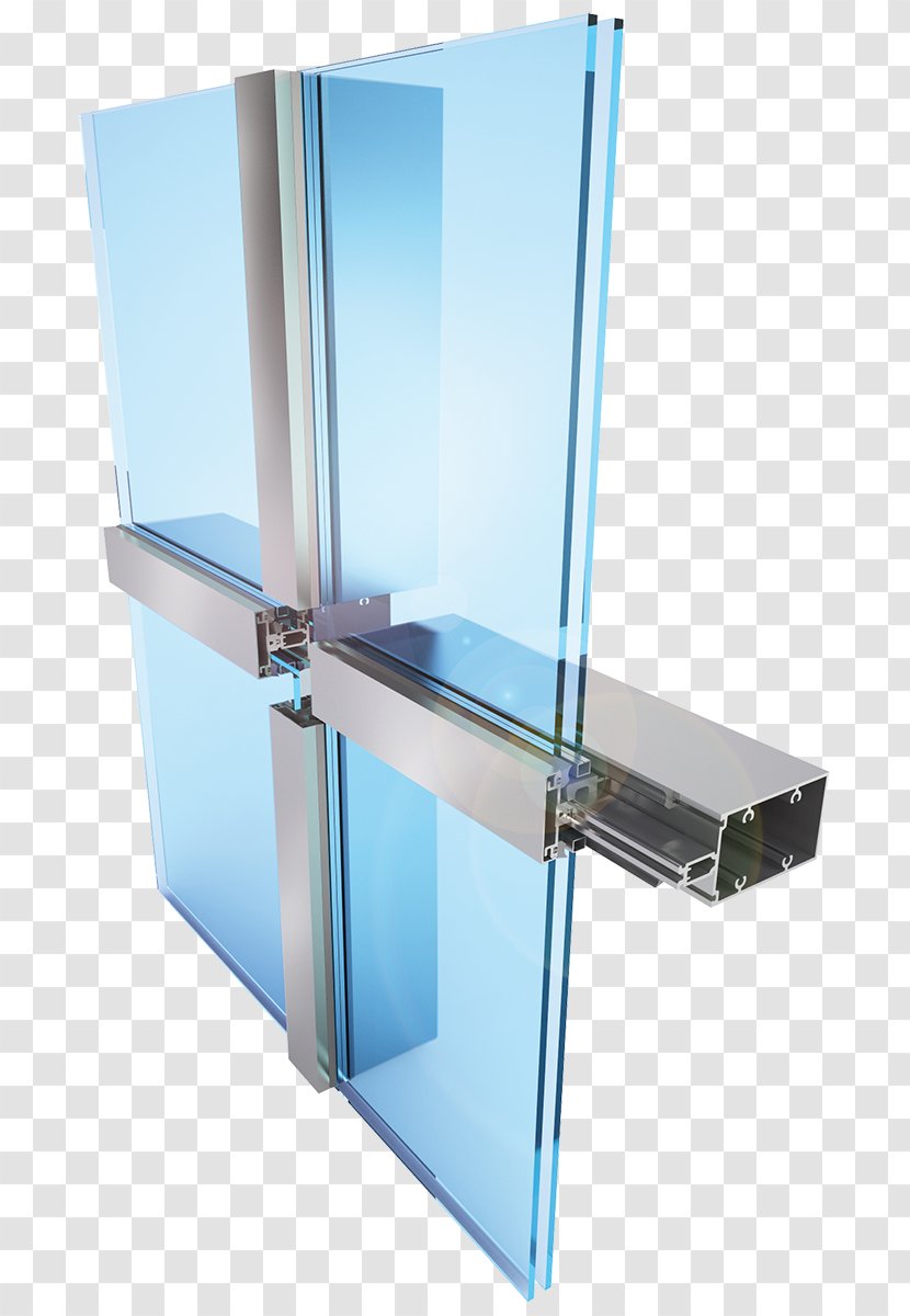 Window Curtain Wall Building Envelope - Glass Transparent PNG