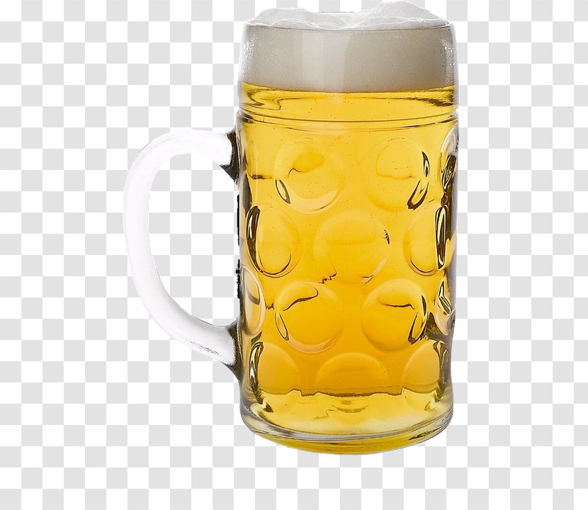 Beer Glasses Lager Alcoholic Drink - Milk Transparent PNG