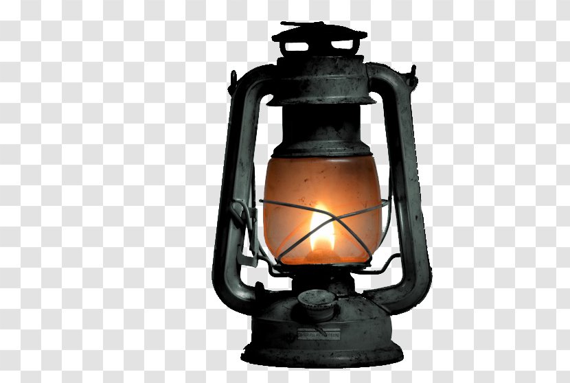 Electric Light Kerosene Lamp Oil Lantern - Retro Transparent PNG