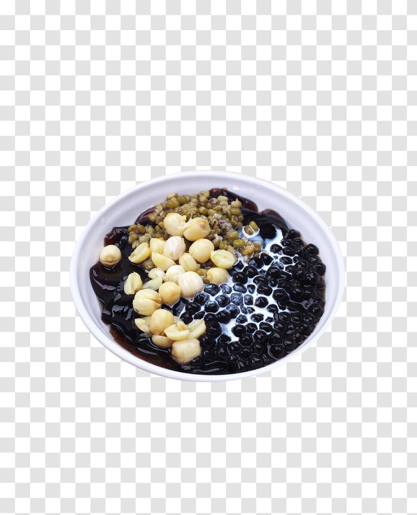 Chinese Mesona Grass Jelly Vegetarian Cuisine Fish Ball Guanxi, Hsinchu - Ingredient - Lotus Seeds Immortality Sand Transparent PNG