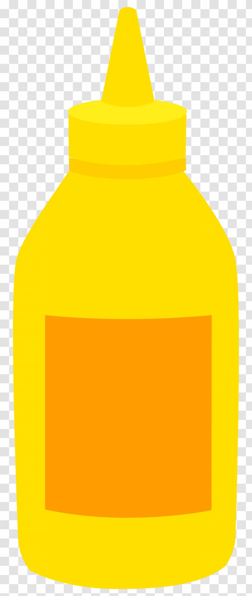 Bottle Material Yellow - Ketchup Transparent PNG