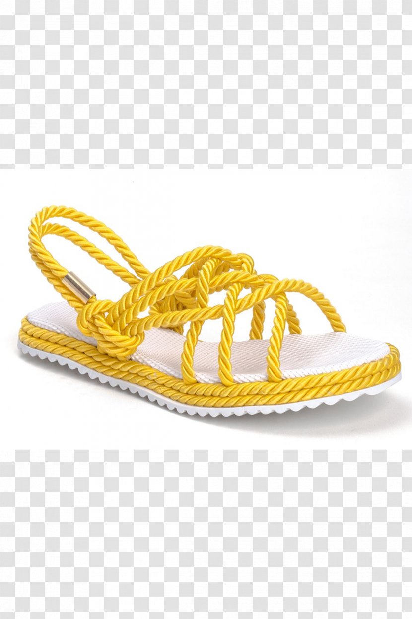 Flip-flops Shoe Walking Rope - Footwear Transparent PNG