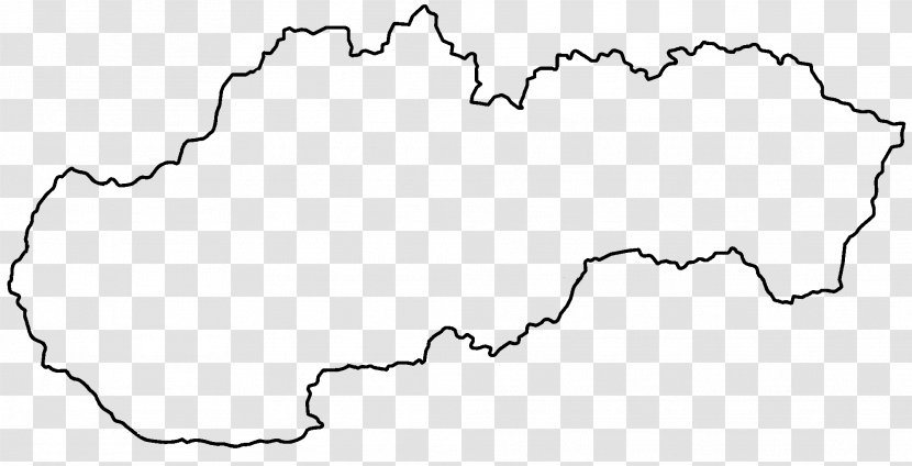 Blank Map Košice Hungary–Slovakia Relations Rozvážame - Silhouette - Jedlo, AlkoholMap Transparent PNG