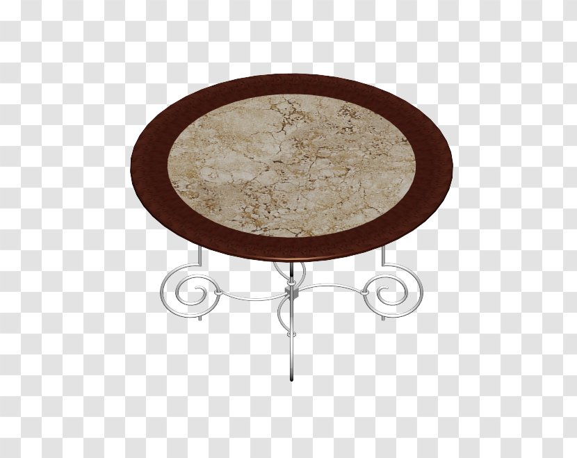Coffee Tables Oval - Furniture - 3d Model Home Transparent PNG