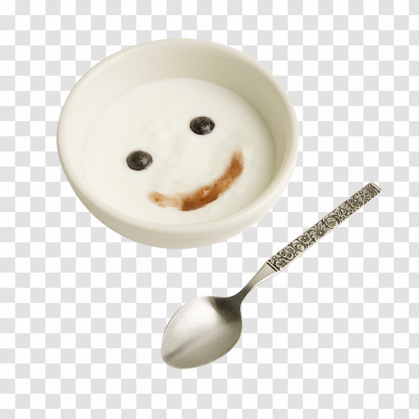 Spoon Smiley Bowl - Smile - Yogurt Transparent PNG