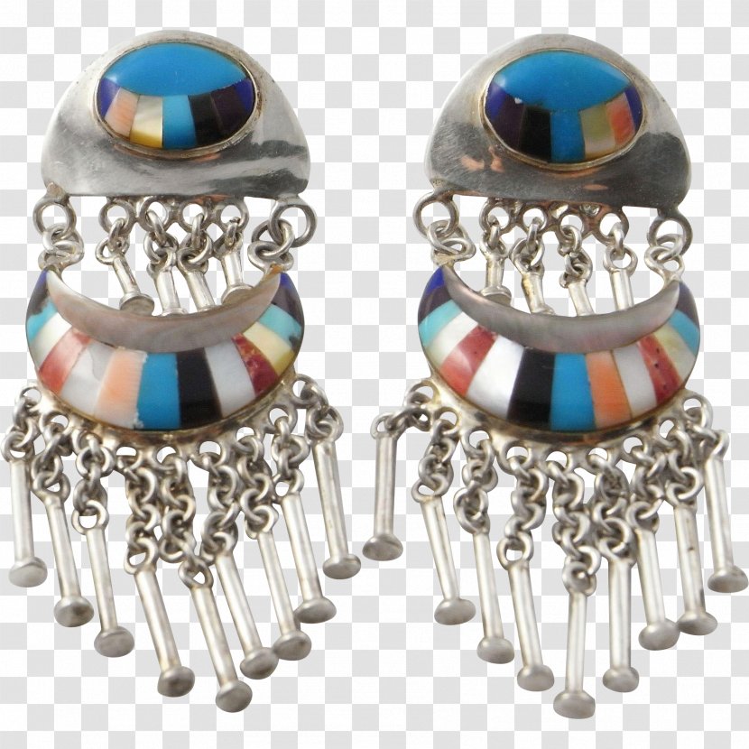 Turquoise Earring Body Jewellery Pearl - Gemstone Transparent PNG