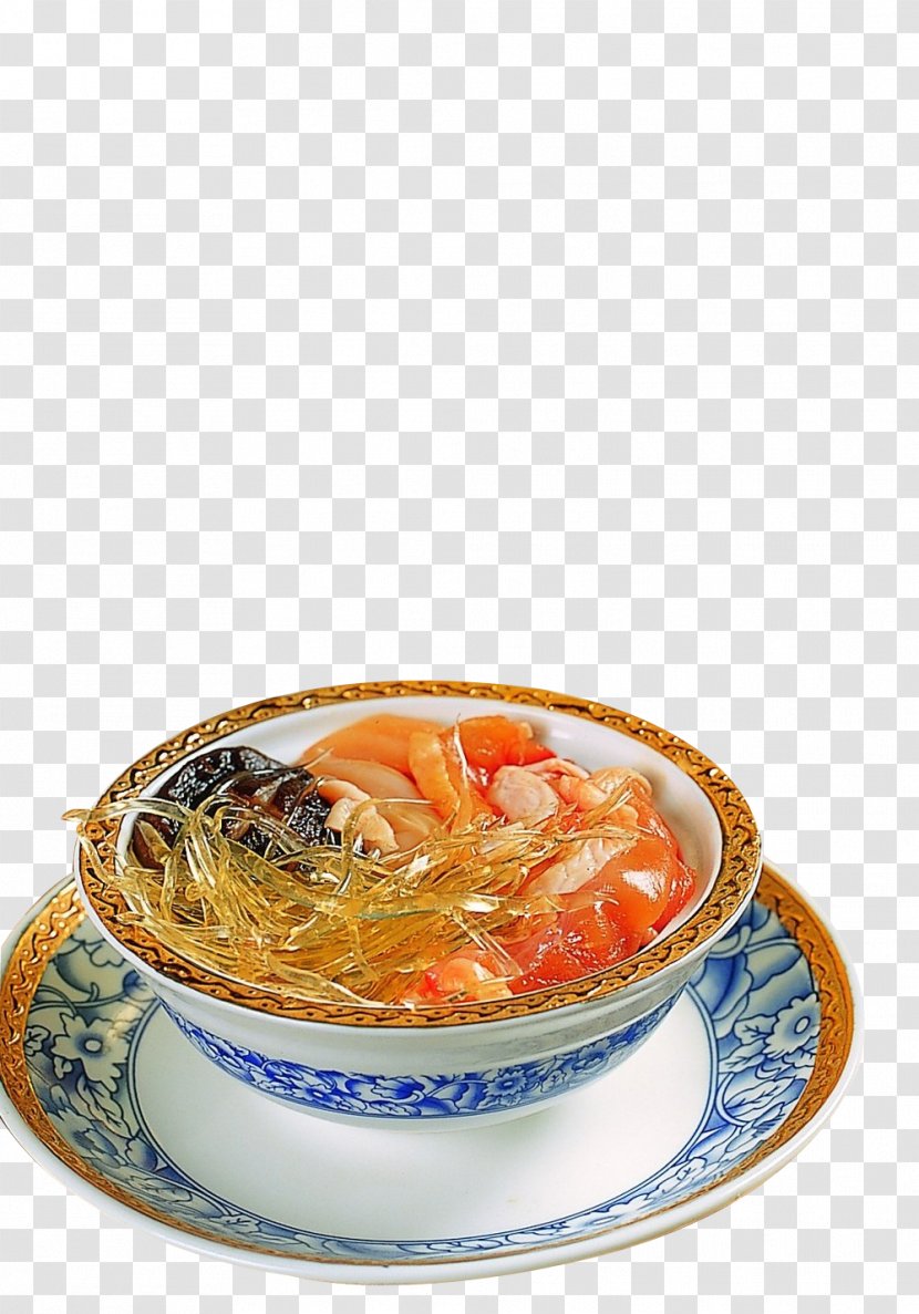 Chinese Cuisine Shark Fin Soup Congee Canh Chua - Chicken Scallop Health Porridge Transparent PNG