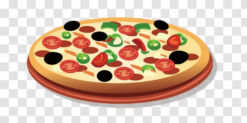 Hot Dog Pizza Fast Food Clip Art - Dish Transparent PNG