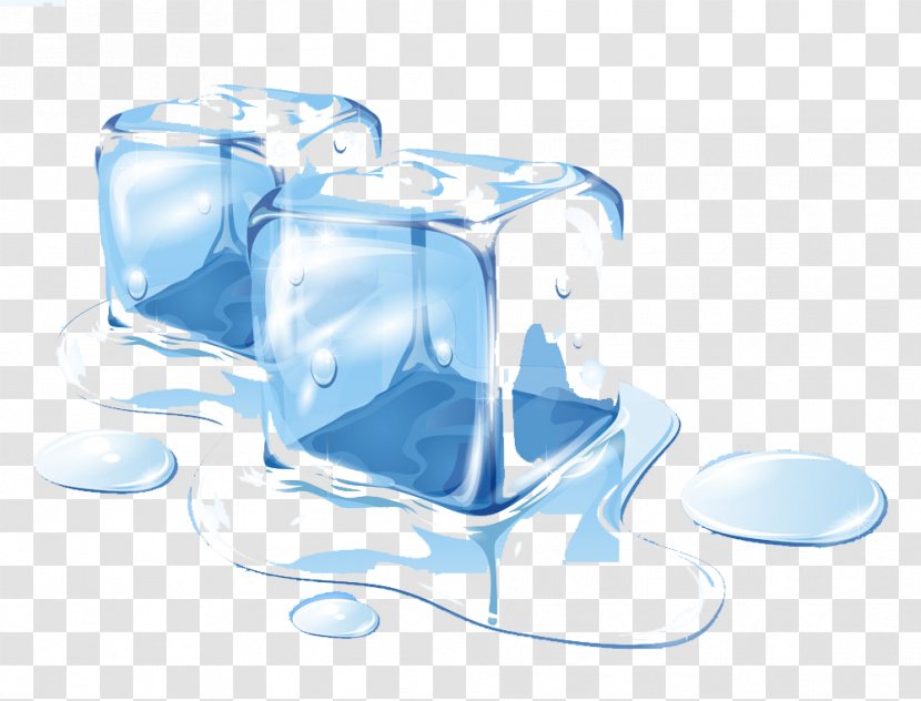 Ice Cube Melting Clip Art Transparent PNG
