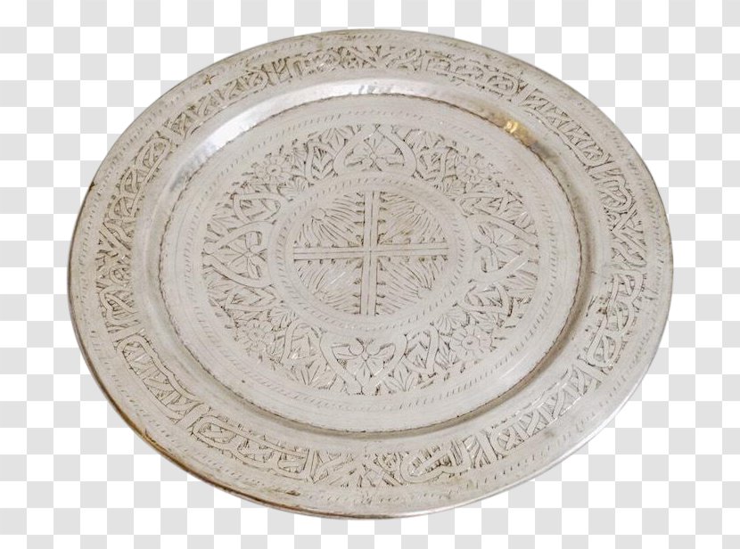 Silver Tray Platter Metal Table - Brass Transparent PNG