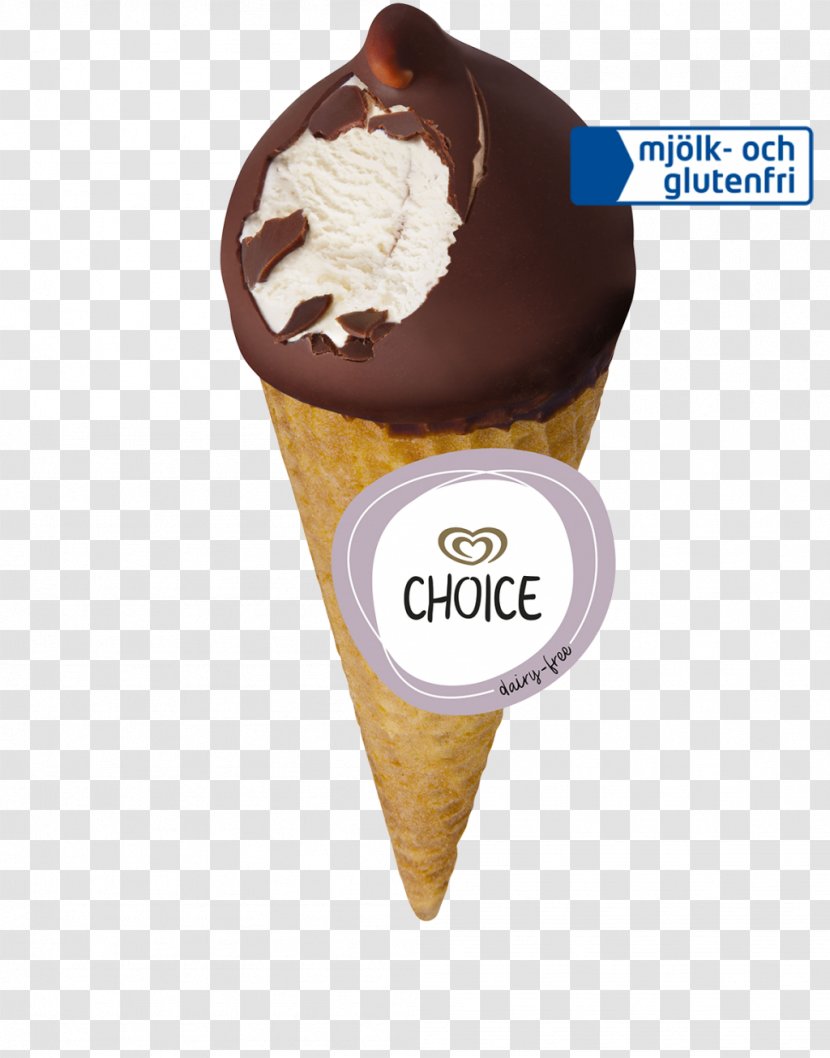 Chocolate Ice Cream Cones Vanilla - Flavor Transparent PNG