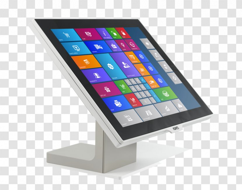 Point Of Sale Touchscreen Aures Technologies Computer Software Hardware - Yuno Transparent PNG