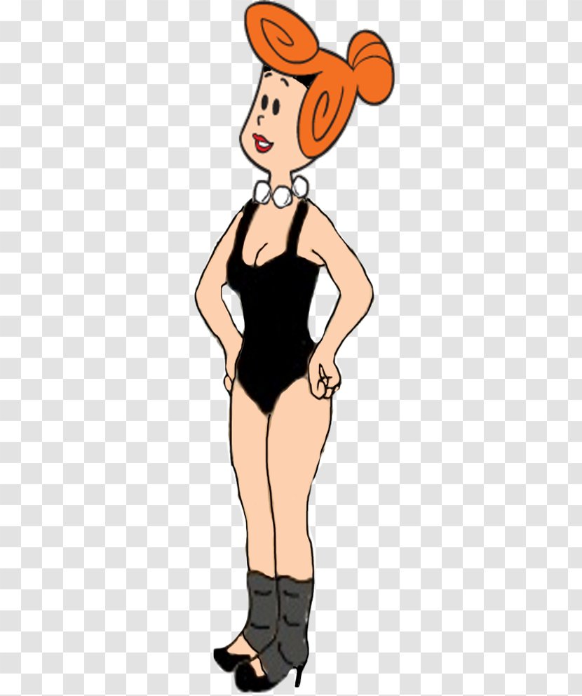 Wilma Flintstone Judy Jetson Betty Rubble Fred Barney - Silhouette - Tree Transparent PNG
