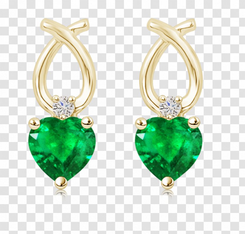 Emerald Earring Jewellery - Transparency And Translucency Transparent PNG